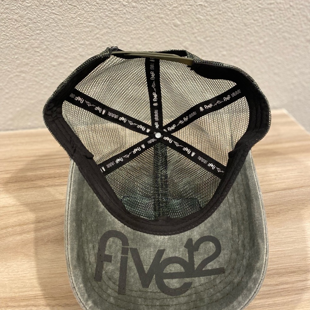 Five 12 Pacific Northwest PNW Jeep Rainier Patch Trucker Hat - Picture 2 of 5